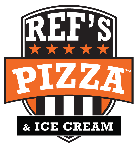 Ref's Pizza Logo
