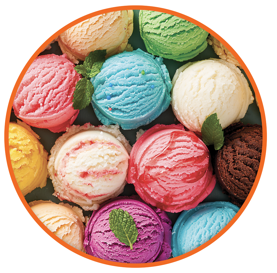 31+ flavours of ice cream